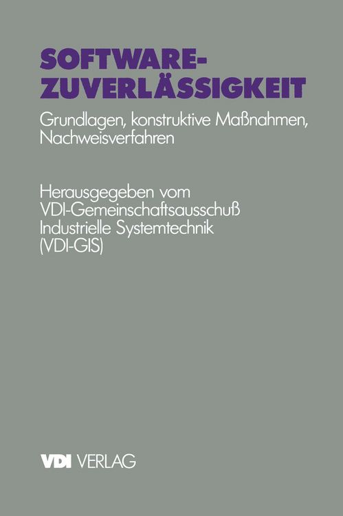 Produktbild: Software-Zuverl&auml;ssigkeit