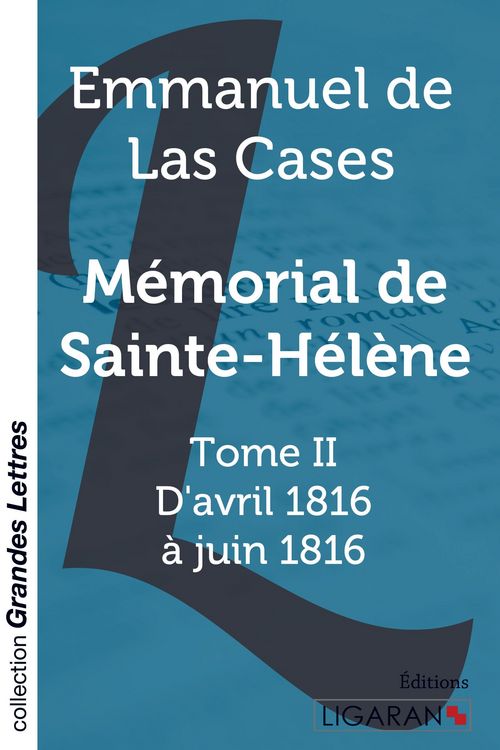 Produktbild: M&eacute;morial de Sainte-H&eacute;l&egrave;ne - Tome 2 (grands caract&egrave;res)
