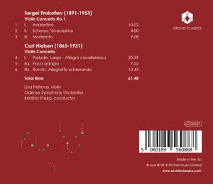 Produktbild: Prokofiev/Nielsen: Violin Ctos.