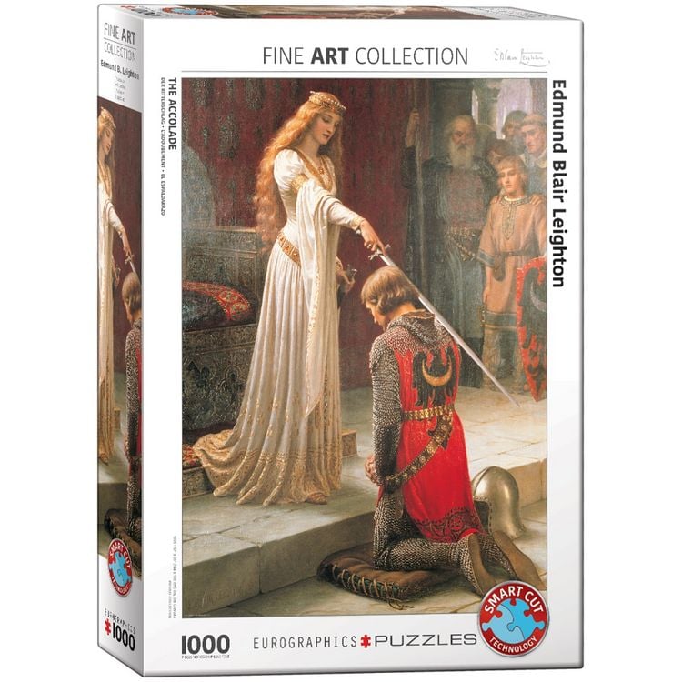 Produktbild: Puzzle 1000 Teile - Edmund Blair Leighton: The Accolade by Leighton