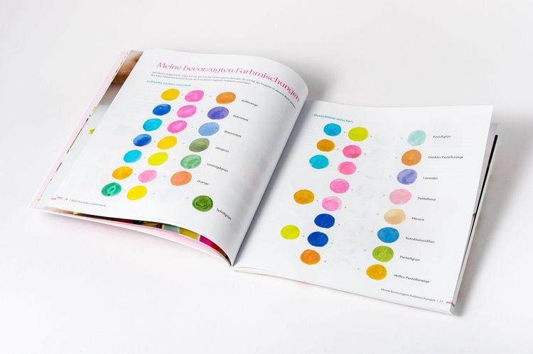 Produktbild: Mein kreatives Sketchbook - 25 einfache Malprojekte
