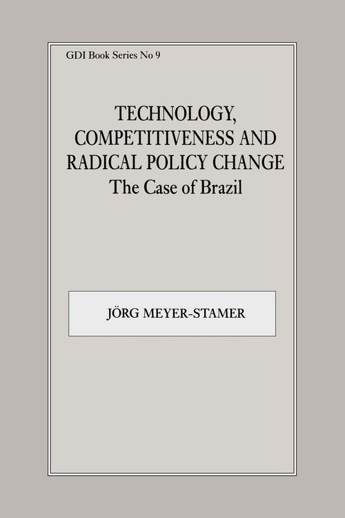 Produktbild: Technology, Competitiveness and Radical Policy Change