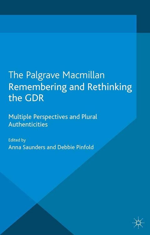 Produktbild: Remembering and Rethinking the GDR