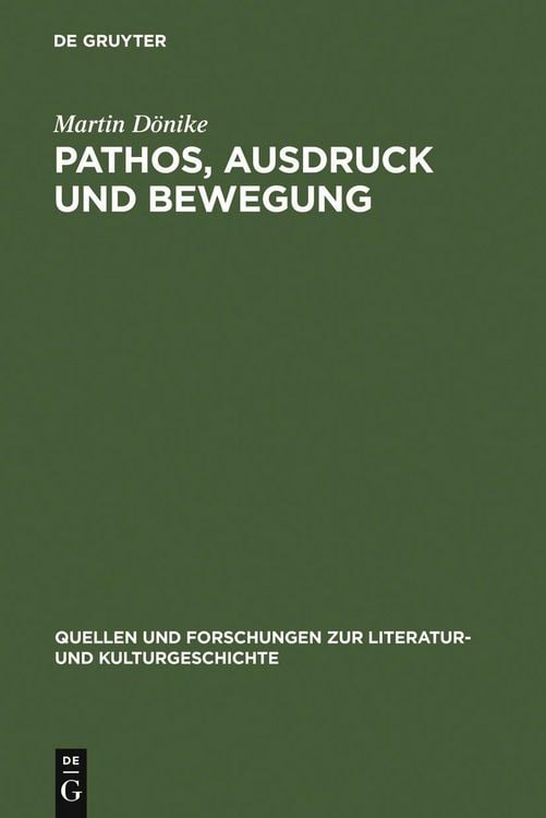 Produktbild: Pathos, Ausdruck und Bewegung