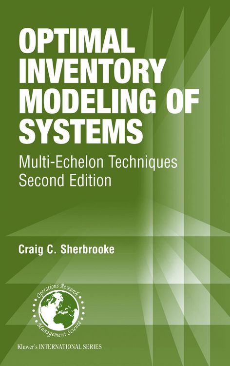 Produktbild: Optimal Inventory Modeling of Systems