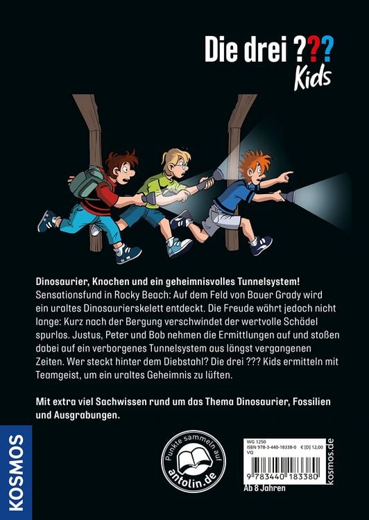 Produktbild: Die drei ??? Kids Das Dino-Geheimnis