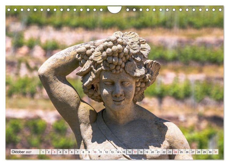Produktbild: S&auml;chsische Sehnsucht - Ein Jahr zwischen Mei&szlig;en und Radebeul (Wandkalender 2027 DIN A4 quer), CALVENDO Monatskalender