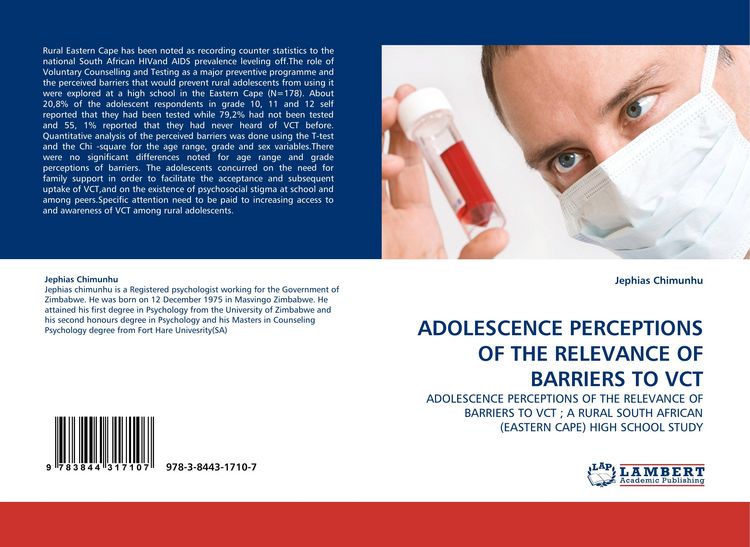 Produktbild: Adolescence Perceptions Of The Relevance Of Barriers To Vct