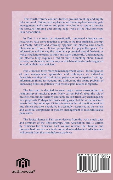 Produktbild: Topical Issues in Pain 4