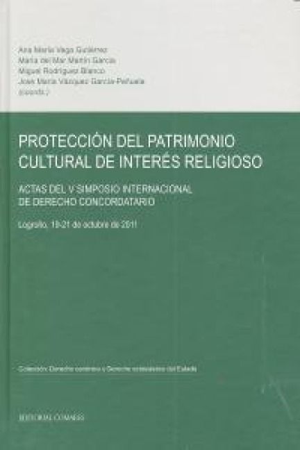 Produktbild: Protecci&oacute;n del patrimonio cultural de inter&eacute;s religioso