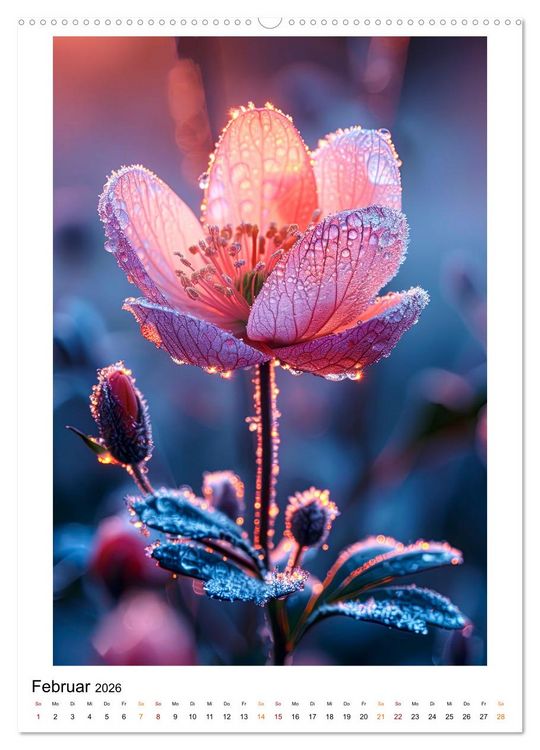 Produktbild: Bl&uuml;ten traumhaft (hochwertiger Premium Wandkalender 2026 DIN A2 hoch), Kunstdruck in Hochglanz