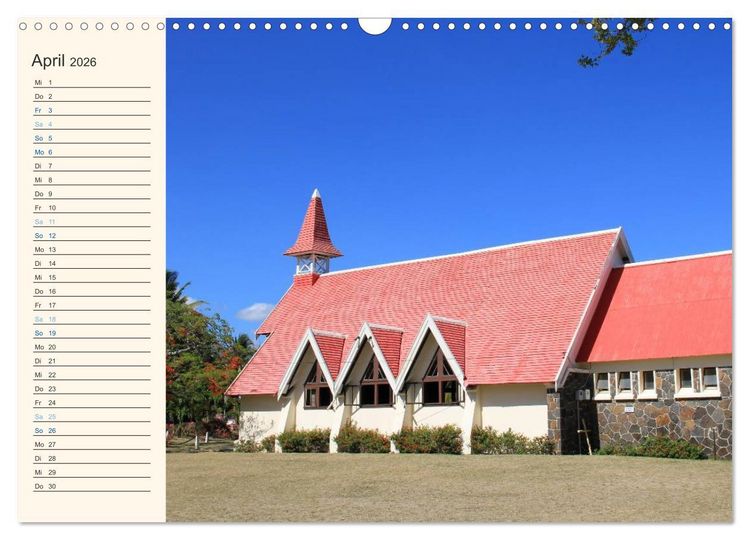 Produktbild: Mauritius - traumhaft und unvergesslich (Wandkalender 2026 DIN A3 quer), CALVENDO Monatskalender
