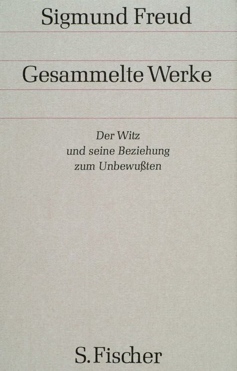 Produktbild: Der Witz und seine Beziehung zum Unbewu&szlig;ten