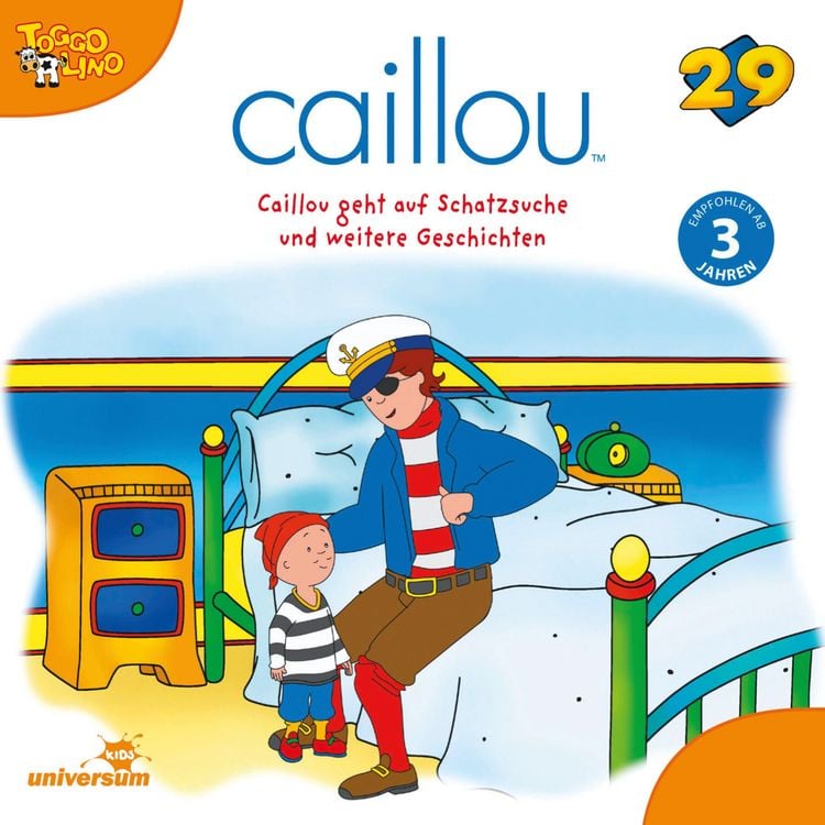 Produktbild: Caillou - Folgen 305-313: Caillou geht auf Schatzsuche