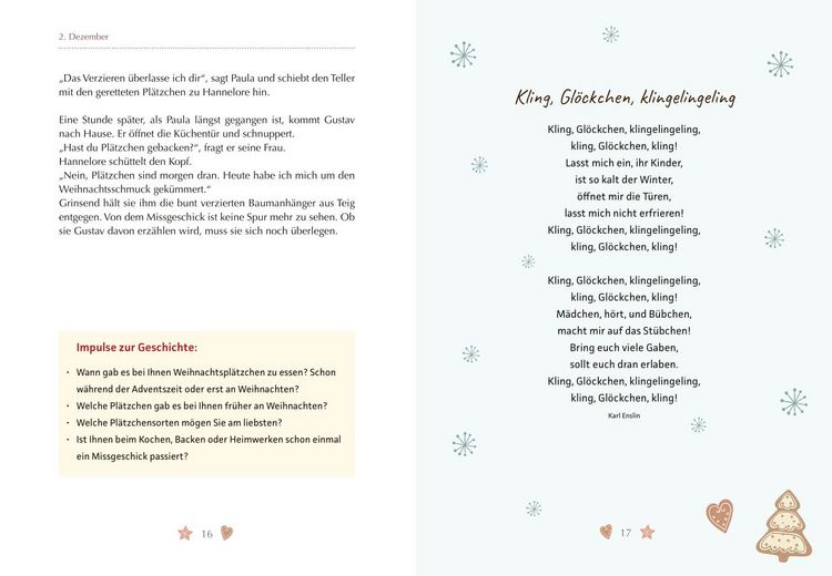 Produktbild: Das gro&szlig;e Weihnachtsbuch zum Vorlesen f&uuml;r Menschen mit Demenz