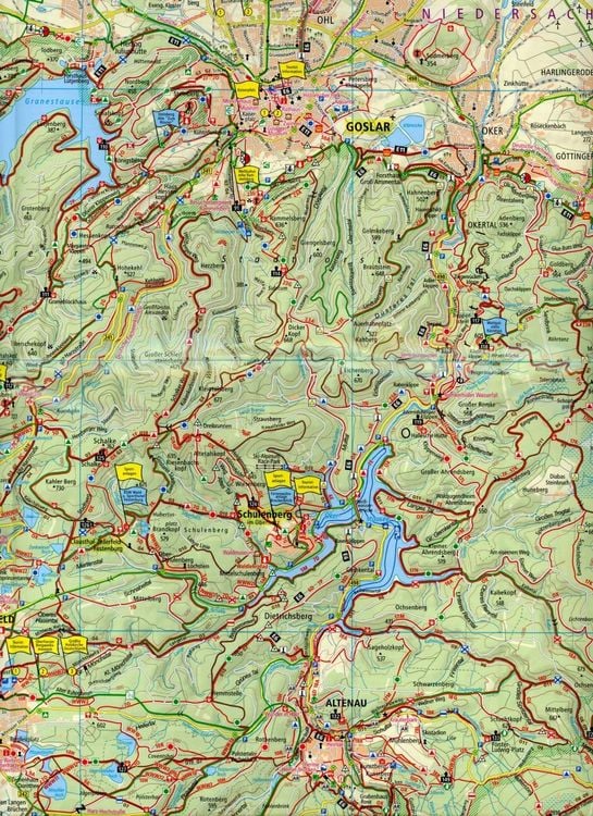 Produktbild: Goslar - Bad Harzburg - Ilsenburg - Wernigerode, Blankenburg - Thale