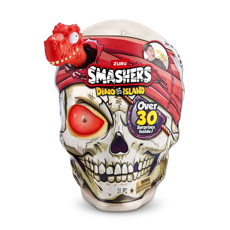 Produktbild: Smashers - Dino Island Piratenkopf Serie 1