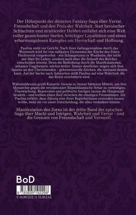 Produktbild: Manifestation des Zorns