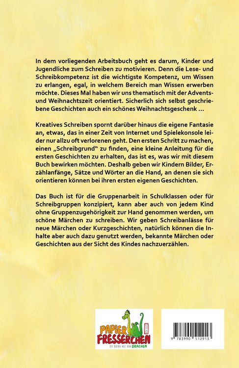 Produktbild: Kreatives Schreiben f&uuml;r Kinder: Weihnachtszeit