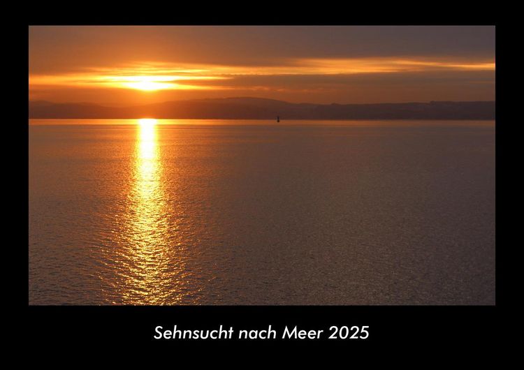 Produktbild: Sehnsucht nach Meer 2025 Fotokalender DIN A3