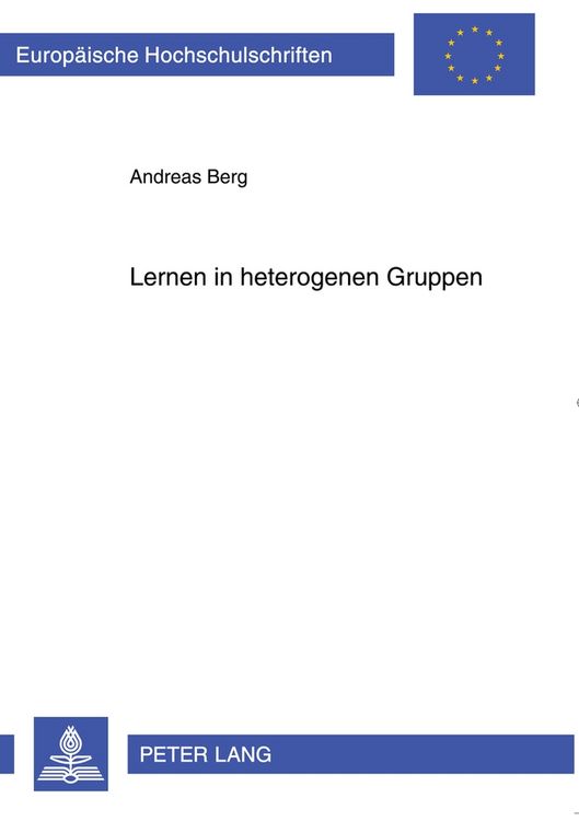 Produktbild: Lernen in heterogenen Gruppen