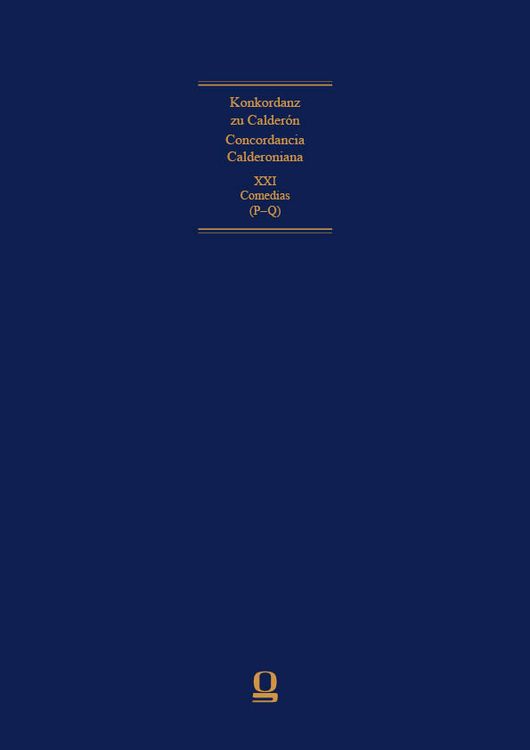 Produktbild: Concordancia Calderoniana / Konkordanz zu Calder&oacute;n