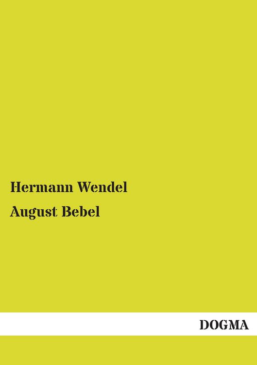 Produktbild: August Bebel