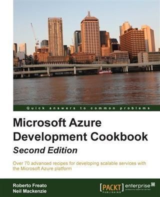 Produktbild: Microsoft Azure Development Cookbook Second Edition