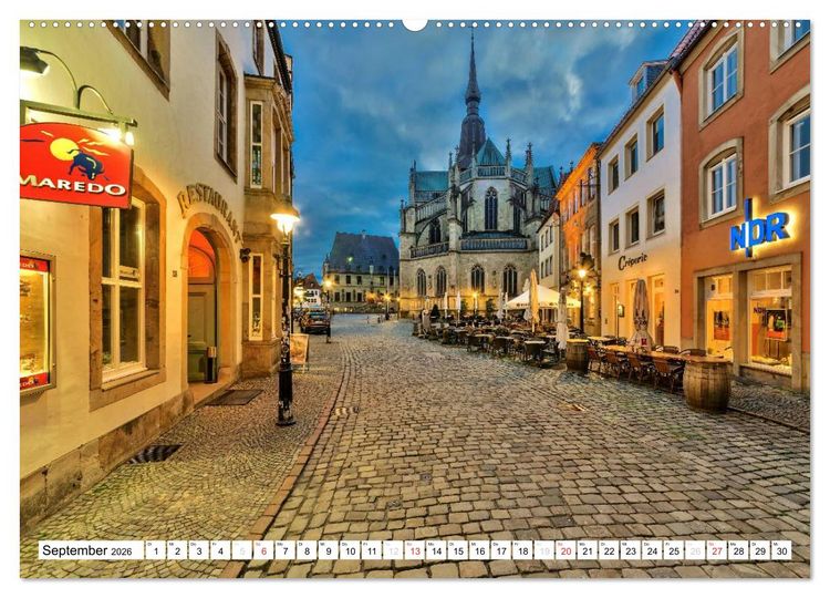 Produktbild: Osnabr&uuml;ck ...meine Stadt (Wandkalender 2026 DIN A2 quer), CALVENDO Monatskalender