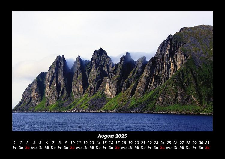 Produktbild: Bergige Welten 2025 Fotokalender DIN A3