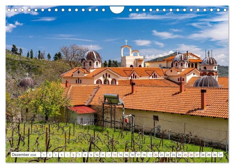 Produktbild: Griechenland - Eub&ouml;a - Evia (Wandkalender 2026 DIN A4 quer), CALVENDO Monatskalender