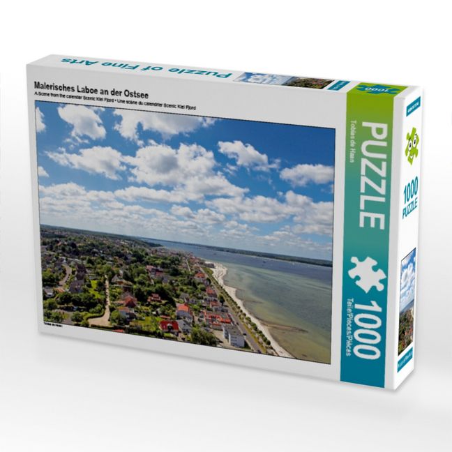 Produktbild: CALVENDO Puzzle Malerisches Laboe an der Ostsee | 1000 Teile Lege-Gr&ouml;&szlig;e 64x48cm Foto-Puzzle f&uuml;r gl&uuml;ckliche Stunden