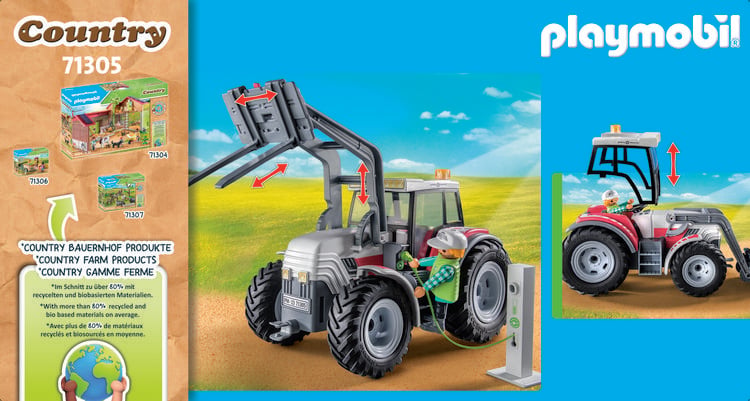 Produktbild: 71305 Gro&szlig;er Traktor