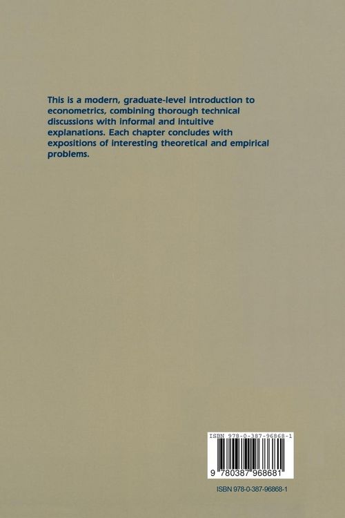 Produktbild: Advanced Econometric Methods
