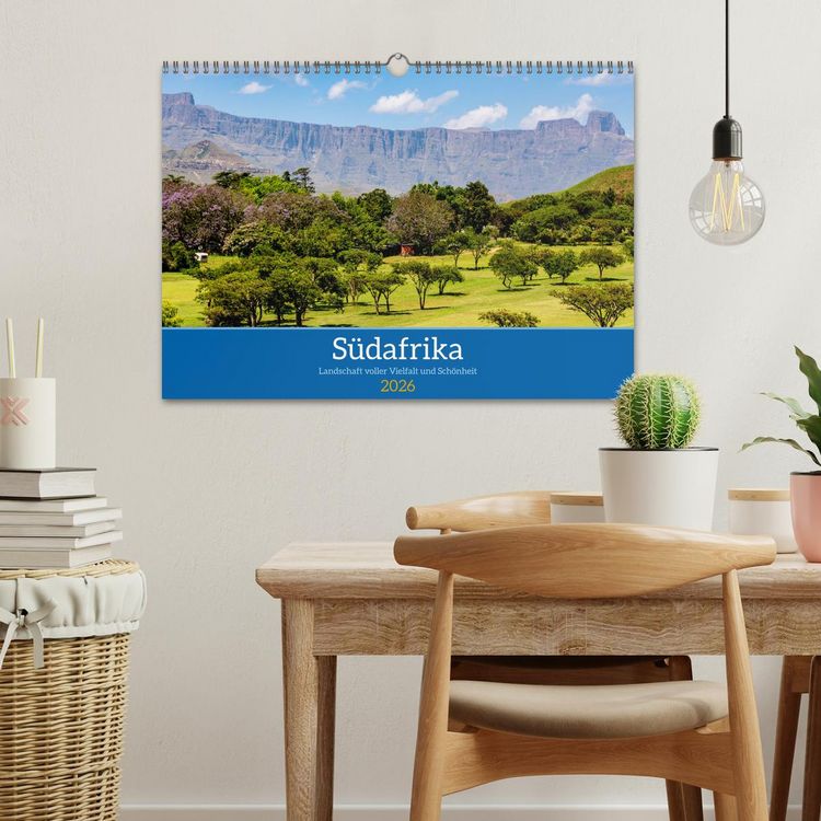 Produktbild: S&uuml;dafrika - Landschaft voller Vielfalt und Sch&ouml;nheit (Wandkalender 2026 DIN A3 quer), CALVENDO Monatskalender