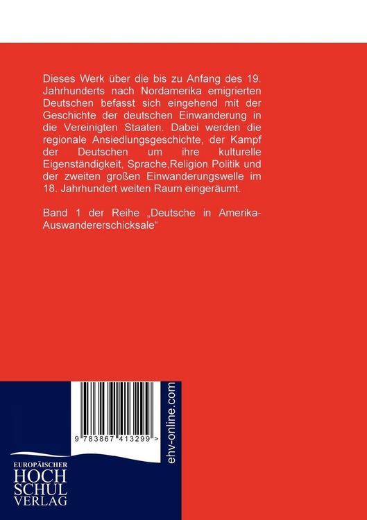 Produktbild: Geschichte der Deutschen in Amerika