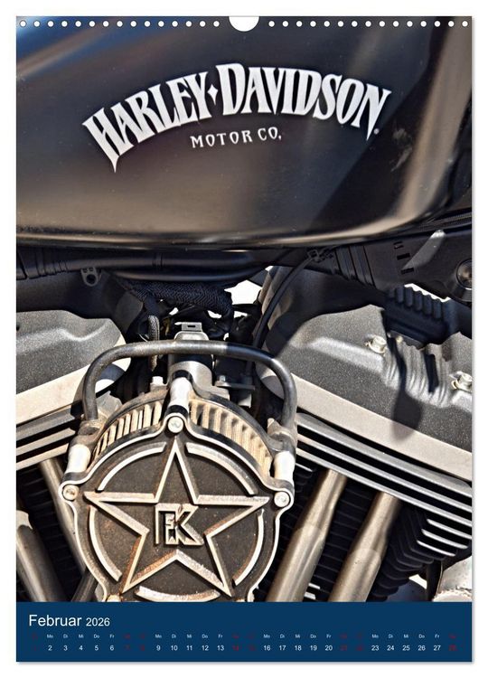 Produktbild: Mein Motorradkalender (Wandkalender 2026 DIN A3 hoch), CALVENDO Monatskalender