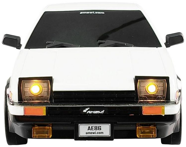 Produktbild: Amewi AE86 Sprinter Trueno Scale Drift Wei&szlig; Brushed 1:18 RC Modellauto Elektro Stra&szlig;enmodell Heckantrieb (2WD) RtR 2,4GHz inkl