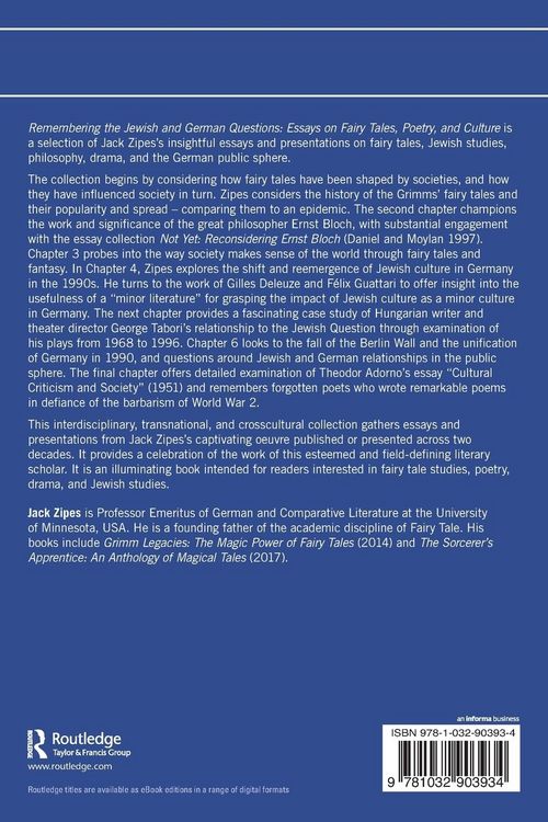 Produktbild: Remembering the Jewish and German Questions
