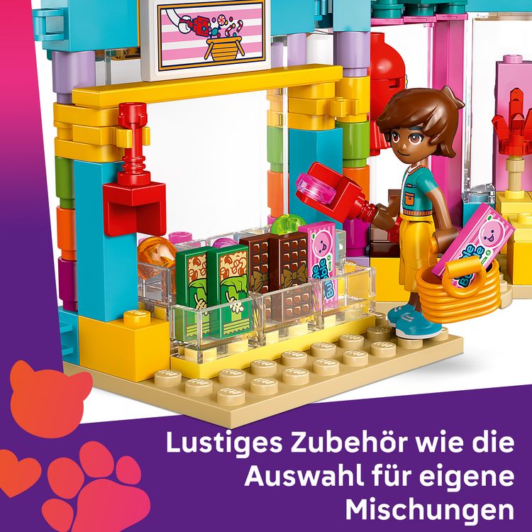 Produktbild: LEGO Friends 42649 Heartlake City S&uuml;&szlig;warenladen, Spielzeug mit Figuren
