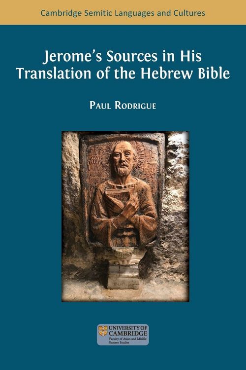 Produktbild: Jerome's Sources in His Translation of the Hebrew Bible