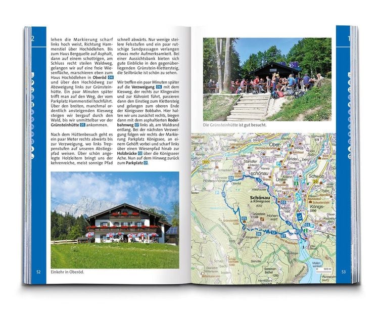 Produktbild: KOMPASS Wanderf&uuml;hrer K&ouml;nigssee, Nationalpark Berchtesgaden, Watzmann, 42 Touren