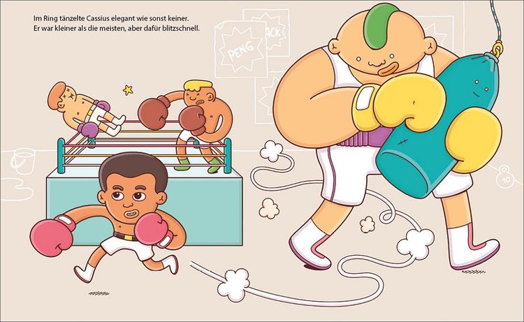 Produktbild: Muhammad Ali &ndash; Little People, BIG DREAMS (Deutsche Ausgabe)