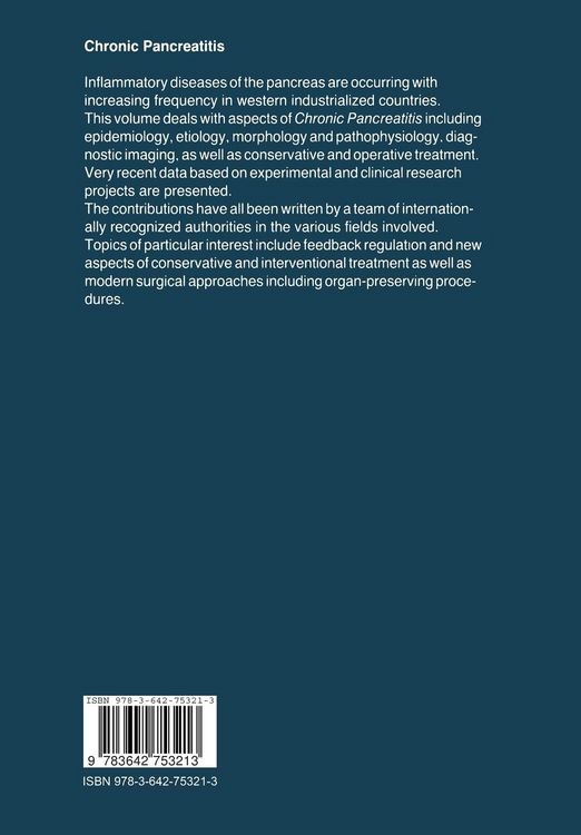 Produktbild: Chronic Pancreatitis