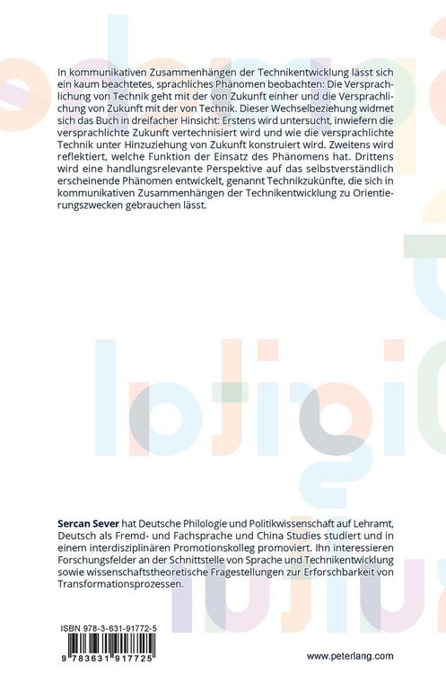 Produktbild: Technikzuk&uuml;nfte. Eine handlungsrelevante Perspektivierung sprachlicher Konstruktion soziotechnischer Zukunft