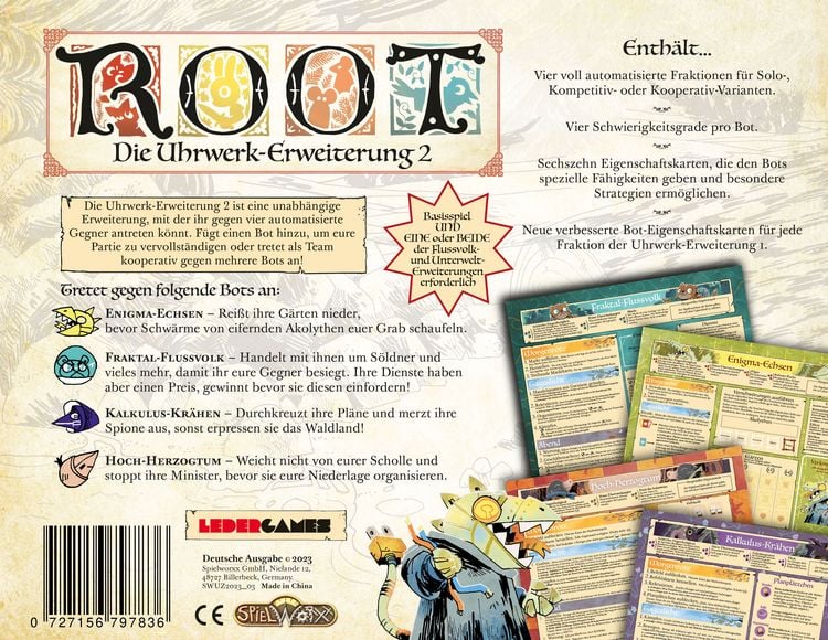 Produktbild: Root - Die Uhrwerk-Erweiterung 2 DE