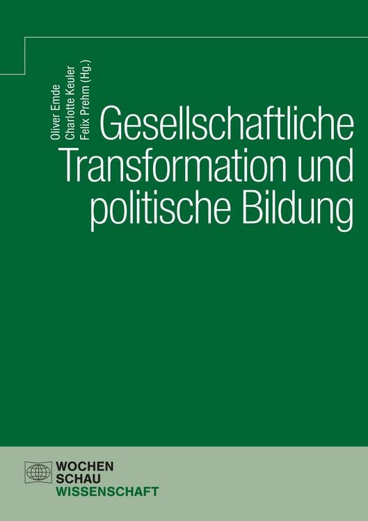 Produktbild: Gesellschaftliche Transformation und politische Bildung