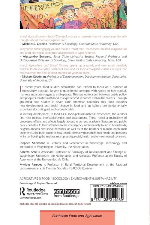 Produktbild: Food, Agriculture and Social Change