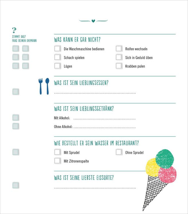 Produktbild: Das ultimative Ehequiz