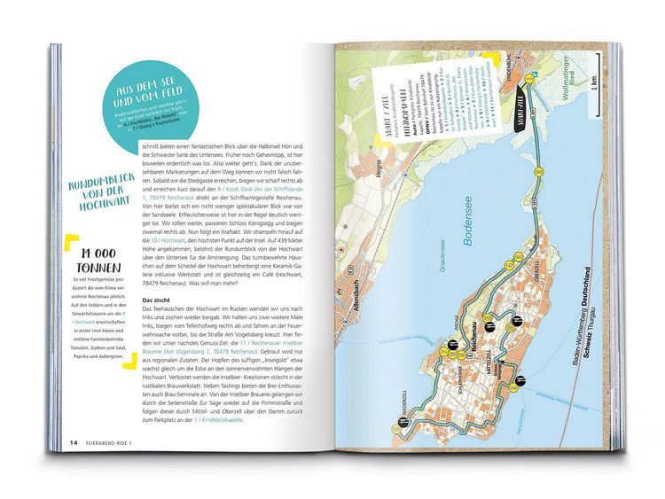 Produktbild: KOMPASS Radvergn&uuml;gen Bodensee
